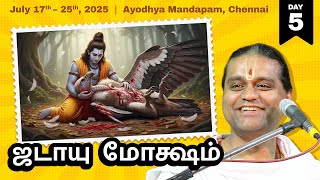 ஜடாயு மோக்ஷம் | Dr.R.Ranganji | Sri Aasthika Seva Samiti | 18th Annual Mahotsavam | Day 5 | 21-07-25
