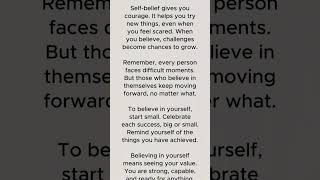 Improve Listening Skill | Episode 2: Believe in yourself #englishpodcast