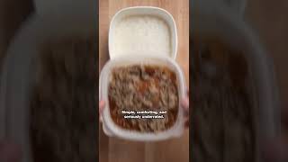 Beef Over Rice Bowl
