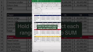 Stop using SUM formula in Excel ‼️