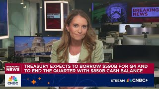 U.S. Treasury expects to borrow $1T for Q3, higher than earlier announced