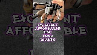 8 Great Affordable EDC Fixed Blades By Kizer! #edcknife #campinggear
