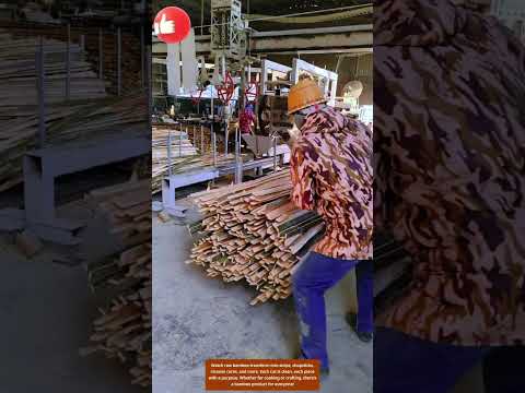 Bamboo Craft in Action — From Sticks to Strips 🎋🛠️