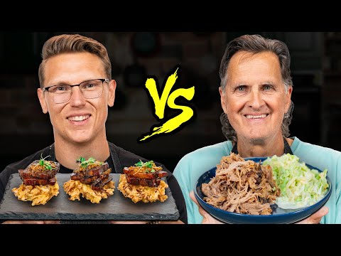 Gen Z vs. Millennial vs. Boomer Cooking Challenge (ft. Link's Dad)