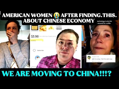 AMERICAN WOMEN IN TEARS AFT COMPARING THE COST OF LIVING IN AMERICA& CHINA| AMERICANS ON REDNOTE App