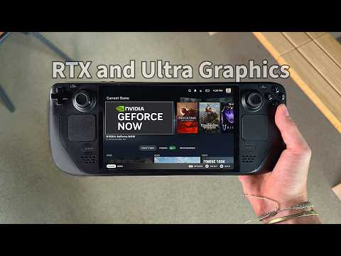 GeForce NOW's native Steamdeck app is finally out.