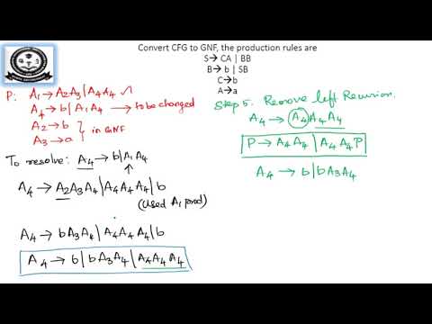 Greibach Normal Form   GNF