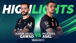 🇪🇬 Gawad v Asal 🇪🇬 | PSA Squash Tour Finals 2024/25 | SF HIGHLIGHTS