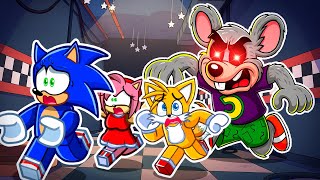 Escape CHUCK E CHEESE In Roblox With MY FRIENDS