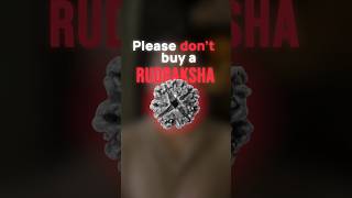 Warning! Don't buy a Rudraksha
