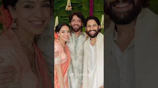 Naga Chaitanya engaged with Shobita Dulipala#nagarjuna #nagachaitanya #trending #wedding