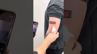 様々なタトゥーデザインが可能なここ  #tattoo
