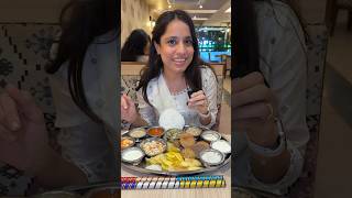 Rs 300 Vs Rs 600 Navratri Thali | Haldiram V/S Rajdhani | Cheap VS Expensive Navratri Thali😍 #shorts