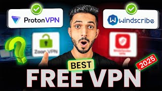 4 Best FREE VPN In India (2025) 🔒 | बिल्कुल FREE VPN जो हैं Safe और Fast ⚡️| No Scams!