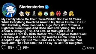 [FULL STORY]  My family made me their twin-visible son for 18 years,