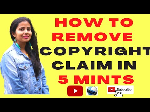 Remove Copyright Claim From YouTube