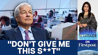 JPMorgan CEO Rails Against Gen Z in Leaked Audio Clip | Vantage with Palki Sharma | N18G