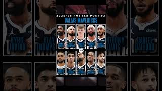 DALLAS MAVERICKS 2025-26 ROSTER POST COOPER FLAGG & SIGNING OF D’ANGELO RUSSELL 😱