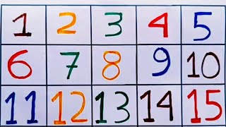 Let’s Write Numbers 1-20 For Kids | Numbers writing For Toddlers | Aagam Kids Tv | #numbers