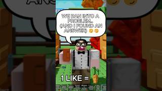 My Carrot Farm ran into a problem.... 😱 #roblox #growagarden