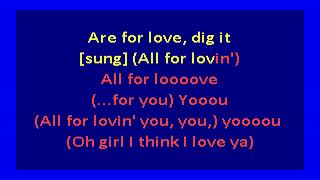 Color Me Badd  - All 4 Love (karaoke)