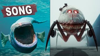 The BLOOP Vs INFECTED SKY Song (Sea monster x Airplane)