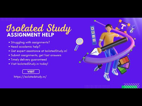 Isolated Study Assignment Help | Visit Isolatedstudy.in