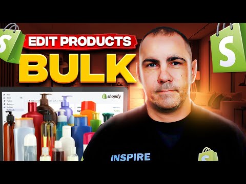 How to BULK EDIT Products on SHOPIFY Like a Pro!