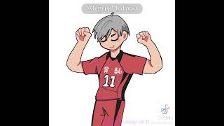LEV X YAKU #haikyuu #anime #lev #YAKU #haikyuuxyn #nosequeponerxd