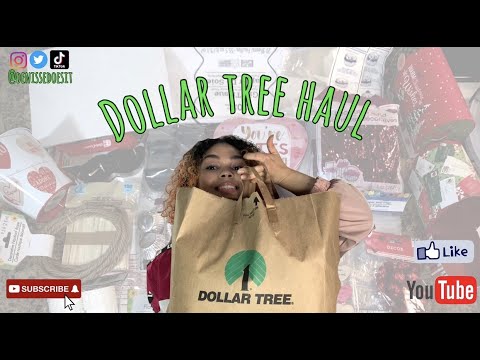 DOLLAR TREE HAUL $1 FOR EVERYTHING!!
