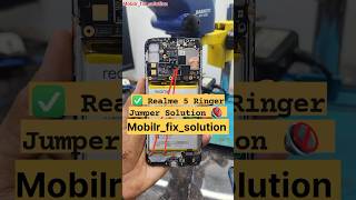 Realme 5 Ringer jumper solution 🔇✅️  ||  #viralshort #jumper #mobilefix #androidphone #video