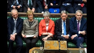 梅伊脫歐協議草案 英國國會二度否決 20190313 公視早安新聞