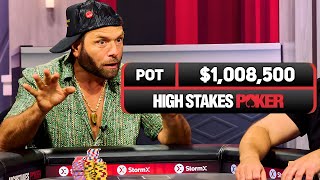 $1,000,000 Insanity! Rick Salomon Goes Nuclear on High Stakes Poker!