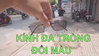 Cắt Kính Đa Tròng Đổi Màu Cho Khách U40