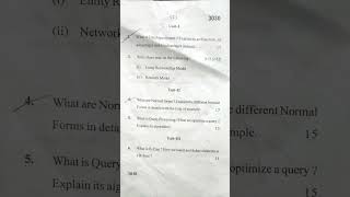 Database Management Systems 2024/25 PYQ | PCC-CSE-201-G | BTech CSE 3rd Semester MDU