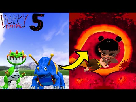 WHAT'S NEW INSIDE FROM PIANOSAURUS VS NaZha POPPY PLAYTIME CHAPTER 5 In Garry's Mod
