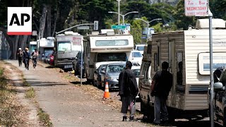 San Francisco will ban homeless people from living in RVs