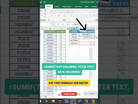 Stop Doing This in Excel! Do THIS Instead! ⚠️✅ #EXCEL #SHORTS #TRENDING #VIRAL
