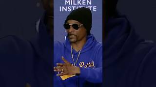 Entertainment industry mogul Snoop Dogg talked music versus movie streaming pay at #MIGlobal 2023