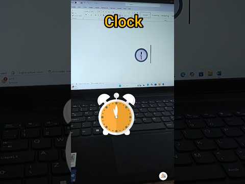 clock symbol in MS word shortcut key Computer course #Msword #shorts #mswordshorts #shortcutkeys