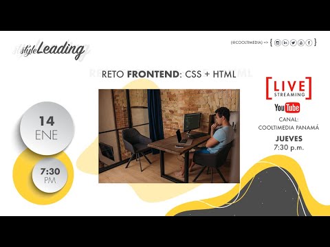 Reto FrontEnd CSS + HTML - Código en Vivo
