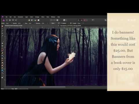 Affinity Photo. Facebook Group Photo