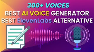 Best AI Voice Generator | TTS Voice Generator | Best ElevenLabs Alternative