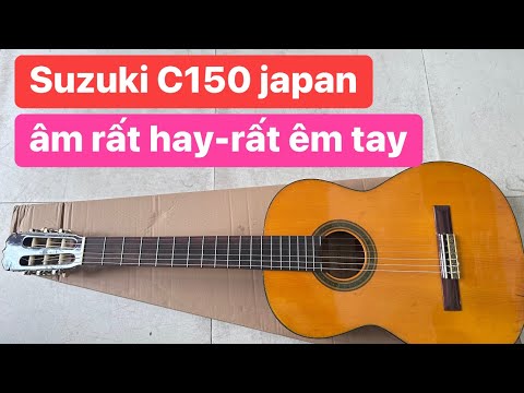 Đàn guitar suzuki C150 japan âm hay- rất êm tay. Giá: 1tr700k. guitar nhật