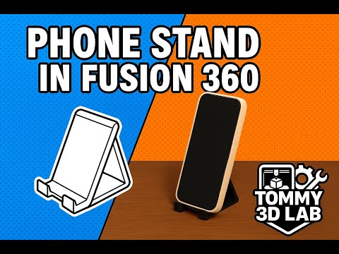 CAD Workflow - Phone Stand