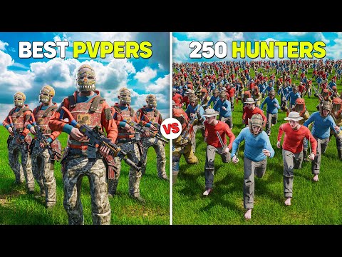 THE BEST PVP'ers in Rust Vs 100+ Hunters