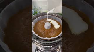 BROWN SUGAR CASSAVA TALAM CAKE #shorts
