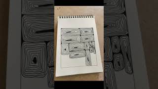 #doodle #zentangleart #zendoodles #easydrawing #simpledoodles #drawing #calm #trendingshorts