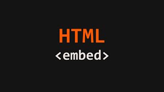 Embed HTML Example No 1