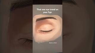Doing the Eye trend | digital art edition #funny #shorts #art #drawing #digitalart #artist #eyetrend